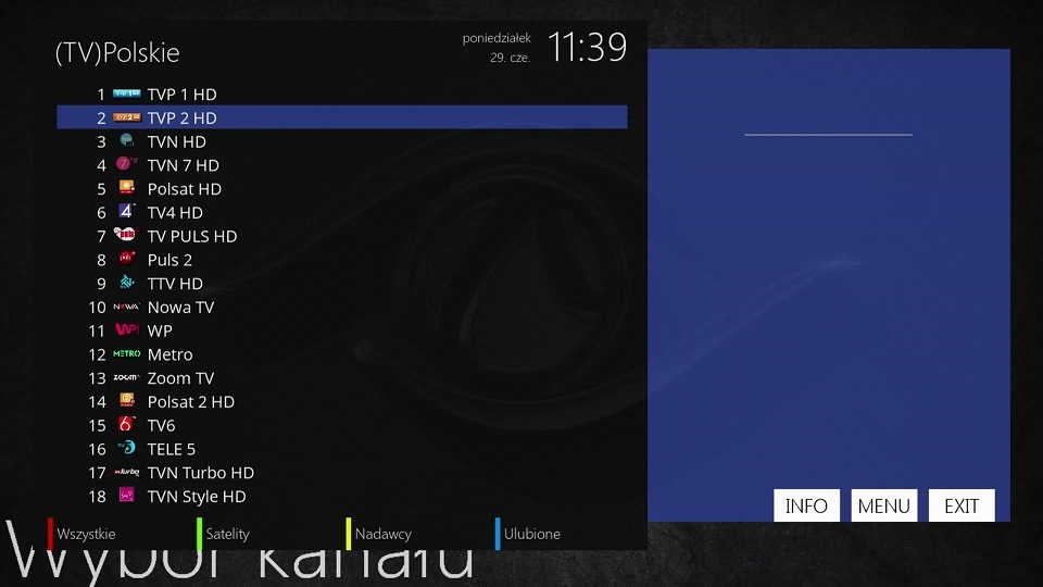 Tuner OCTAGON SF8008 4K COMBO Linux Enigma2 oscam, cccam, lista PL Full HD tak