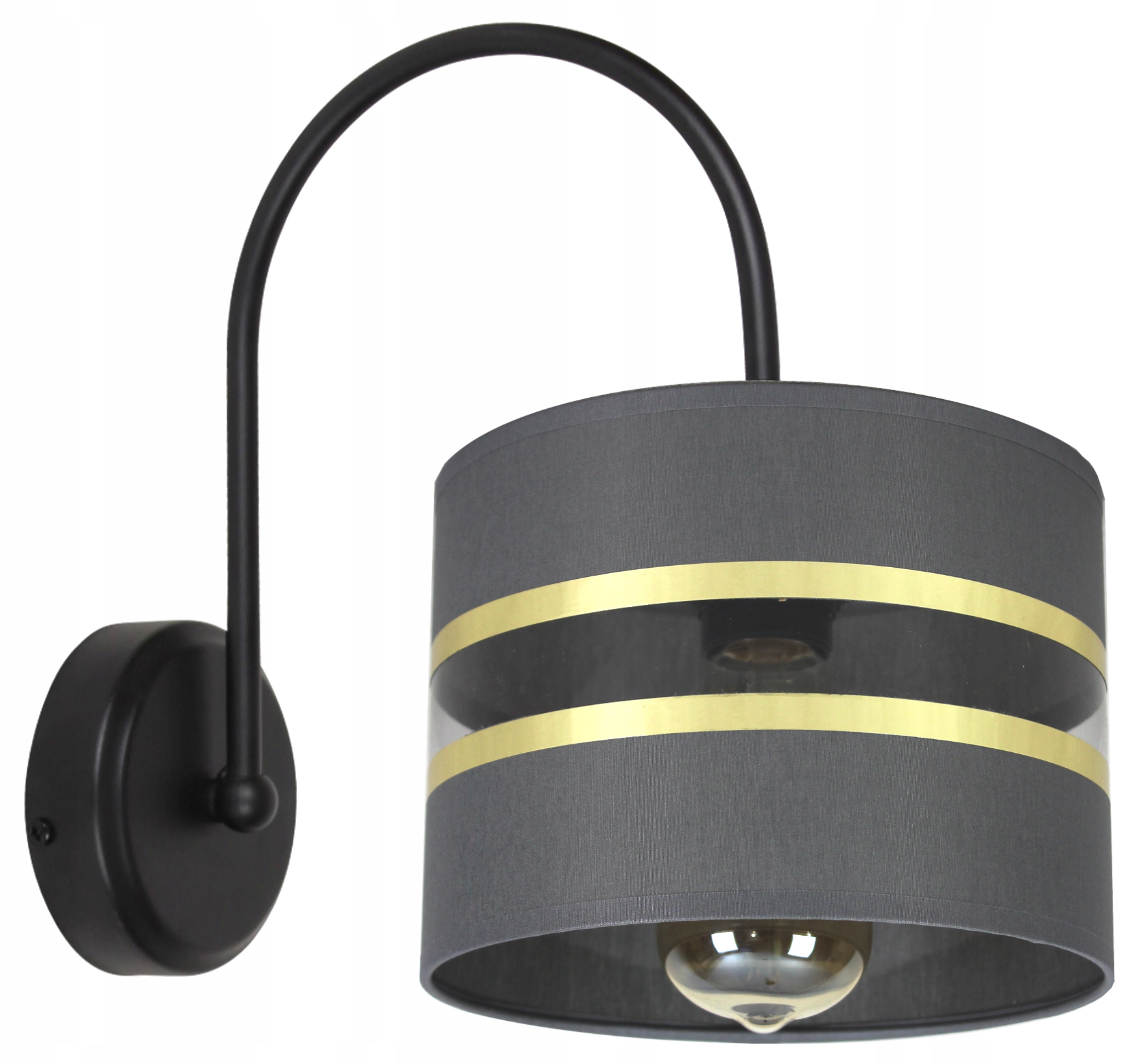 

Kinkiet Plafon Ścienny Lampa Edison Cien Led Złoto