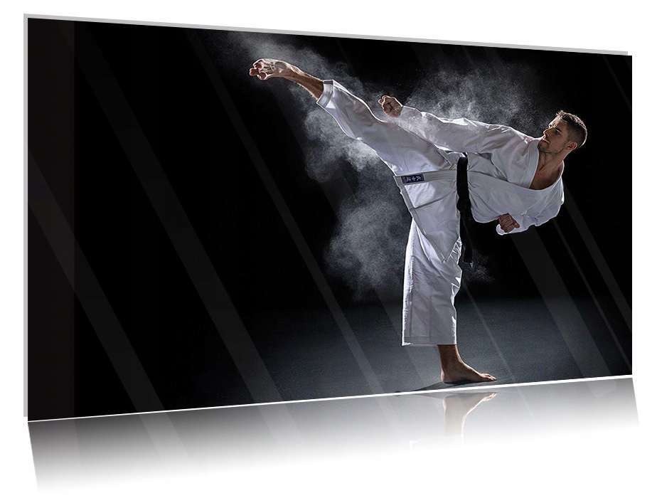 

Obraz szklany na szkle Karate 04 30x20
