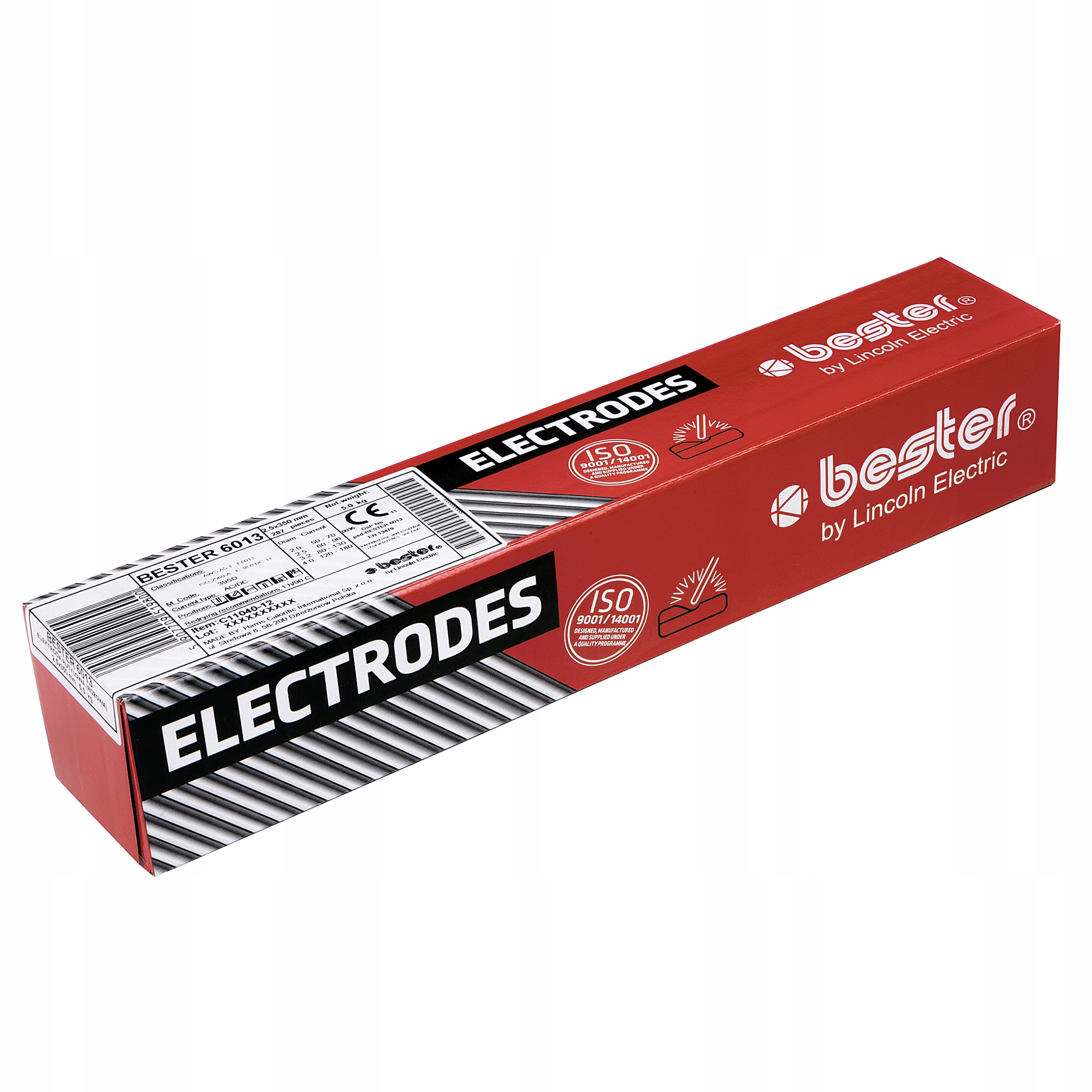 

Elektrody Rutylowe Bester 6013 2,5mm 350mm 5kg