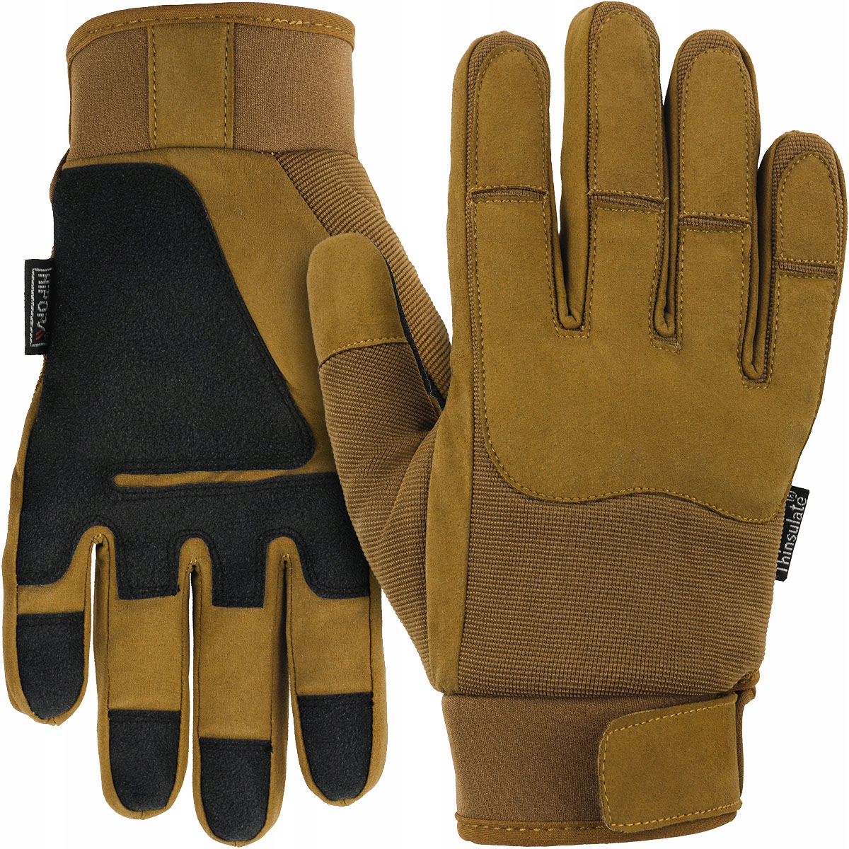 Rękawice ochronne Mil-Tec Army Gloves Winter L beżowy
