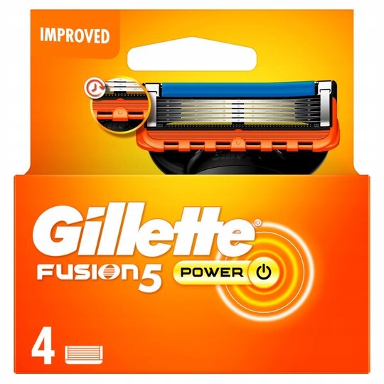 

4 x Gillette Fusion Power Oryginale