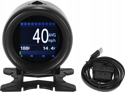 Autool x60 Wyświetlacz HEAD-UP HUD OBD2 LED LCD