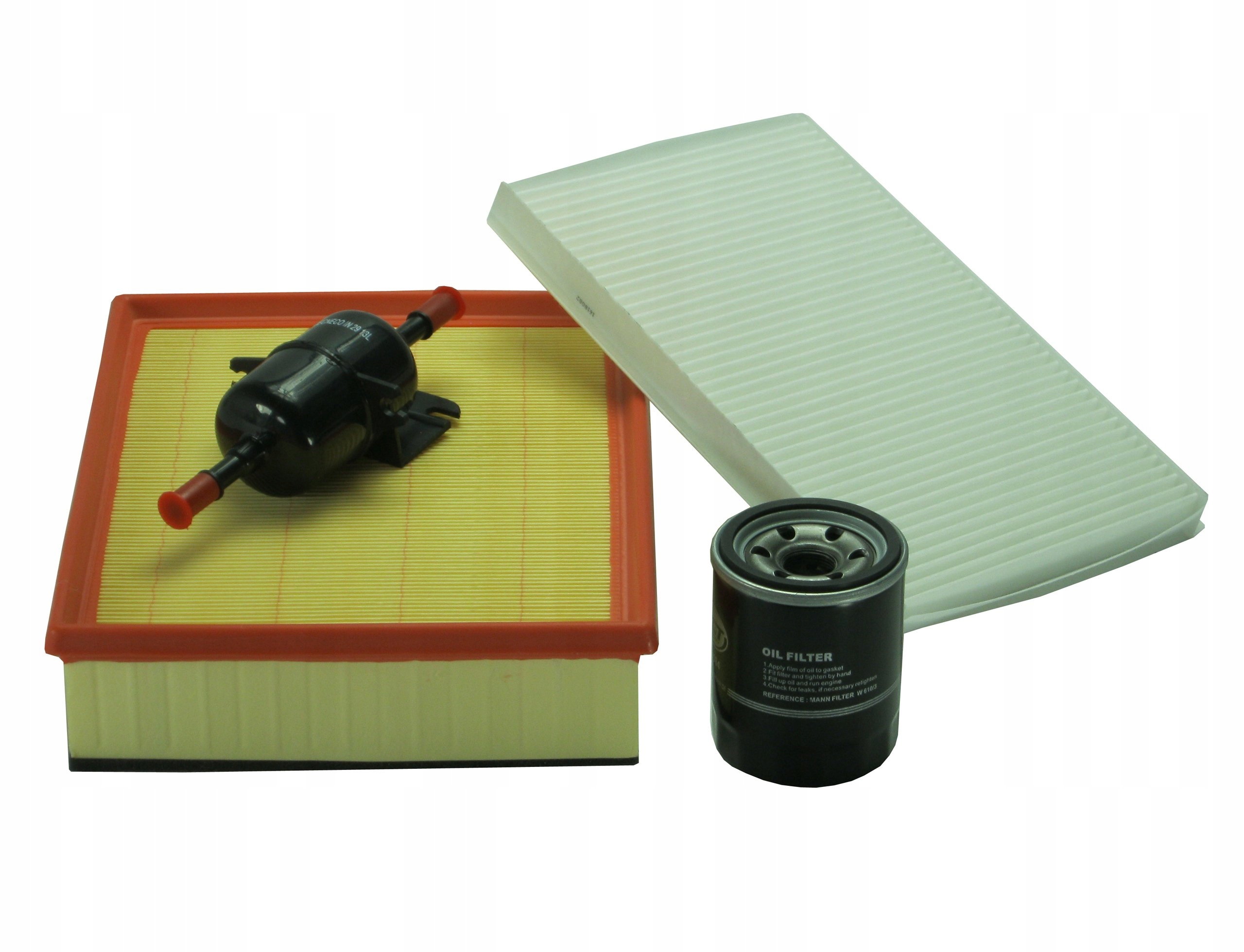 

Fiat Albea 02-10 1.2i Filtry Zestaw Komplet