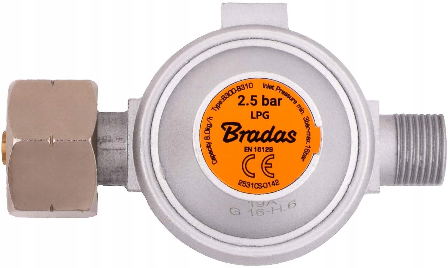 REDUKTOR GAZOWY 2,5 bar 8 kg/h Marka BFG