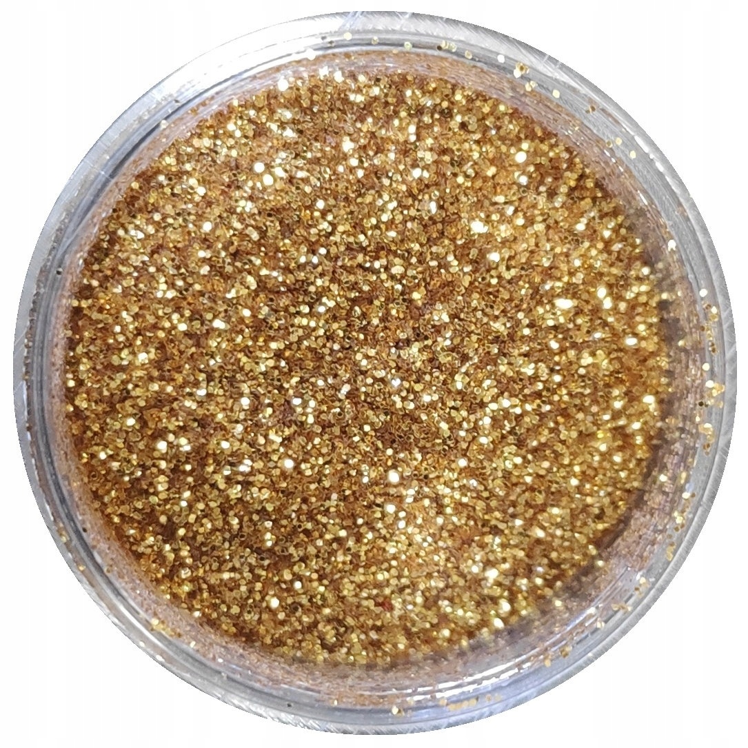 

Pyłek Bright Gold brokat do zdobienia paznokci 1g