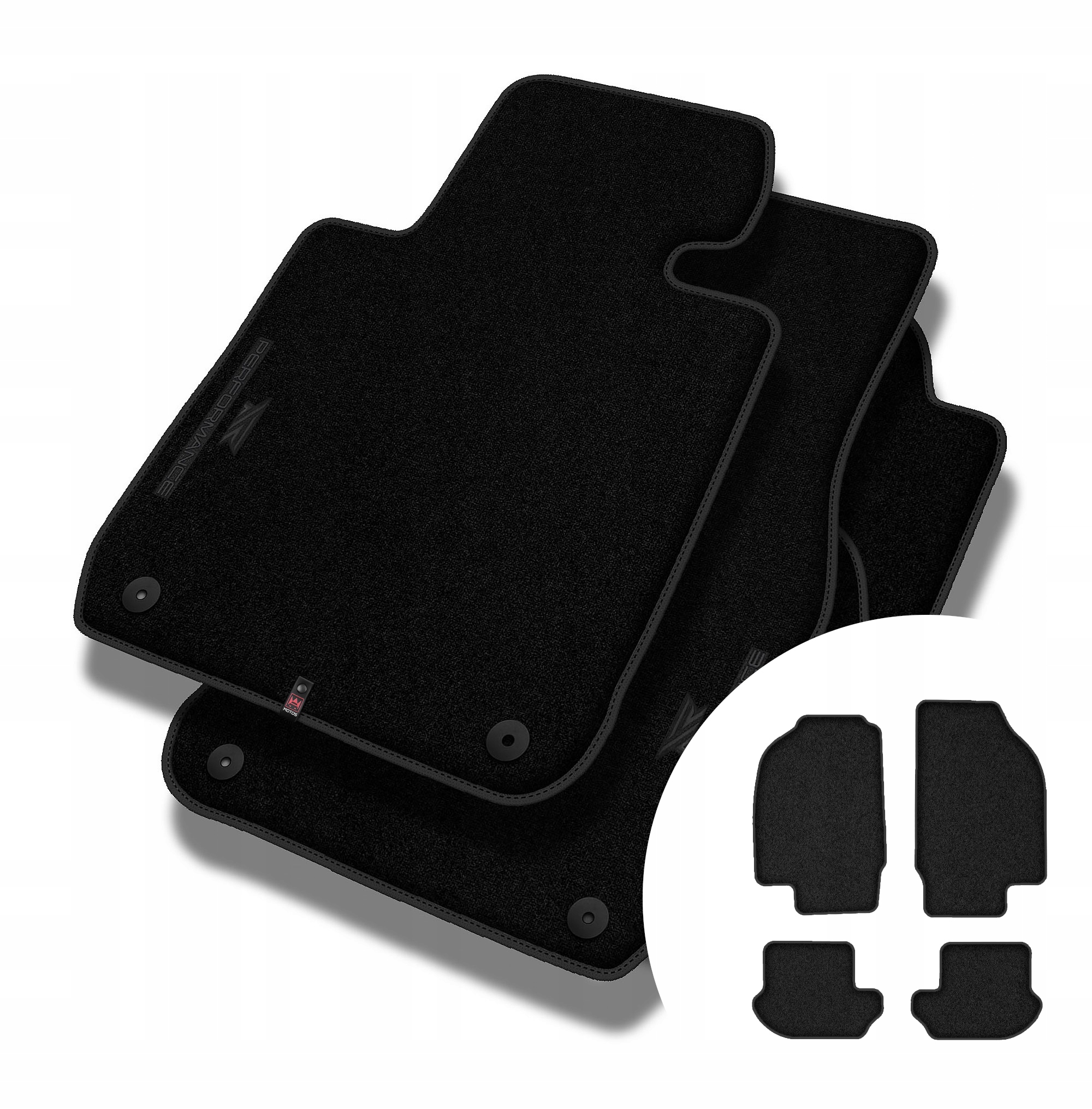 Velúrové koberčeky Performance Premium pre Ford Ka I 2004-2008