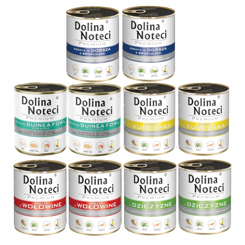 Dolina Noteci Premium MIX Smaków 10x800g