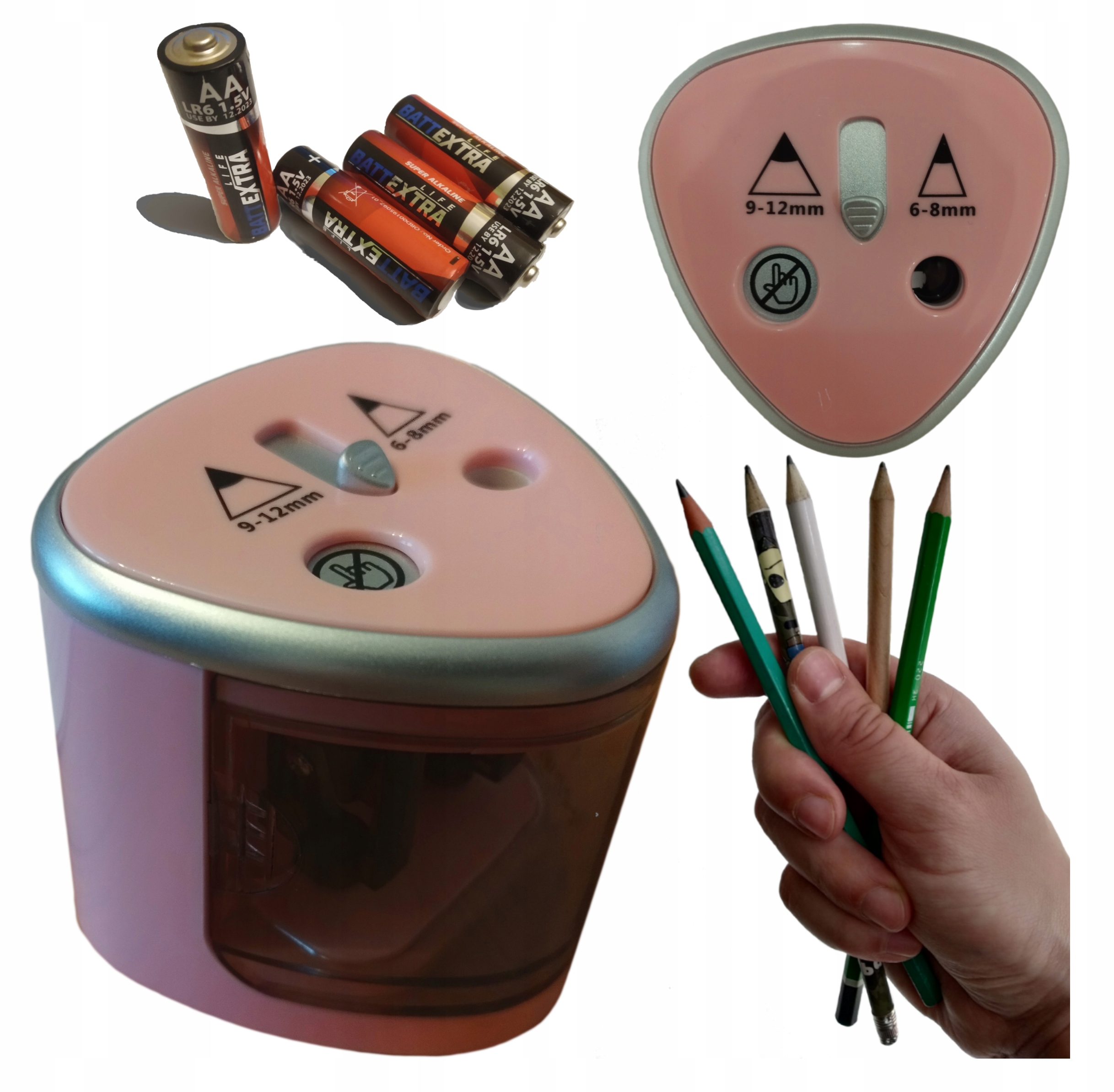 TEMPERÓWKA ELEKTRYCZNA PODWÓJNA STRUGACZKA BATERIE