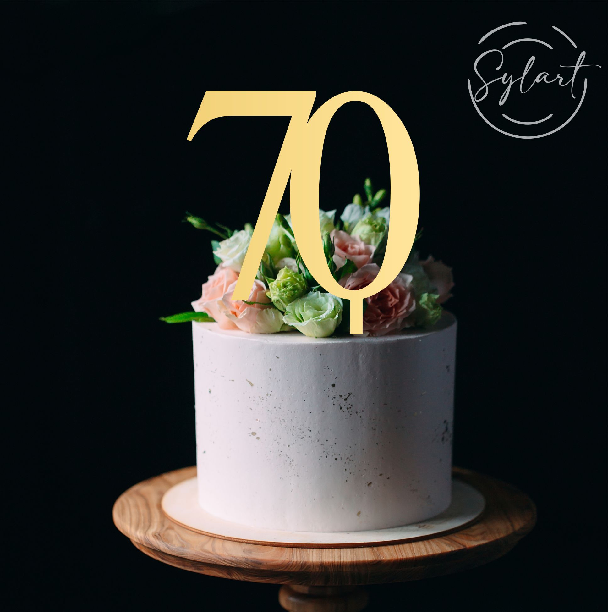 

Topper Na Tort Dowolna Liczba Cyfra Lustro