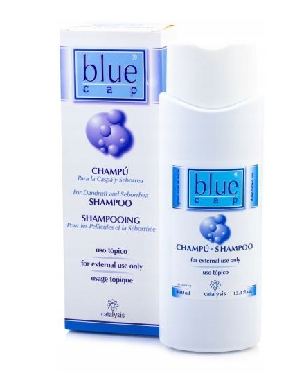 Blue Cap Szampon 400ML Łuszczyca Azs Egzema Grzybica Skóry