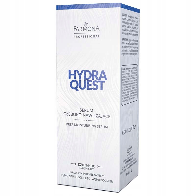 FARMONA HYDRA QUEST SERUM GŁEBOKO I INTENSYWNIE NAWILŻAJĄCE 30 ml