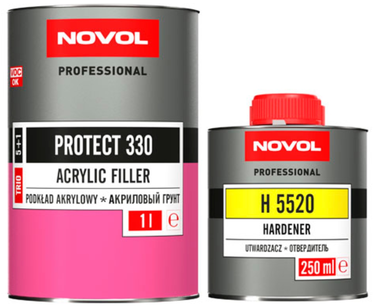 

Novol Protect 330 podkład akrylowy Czarny 1L+H5520