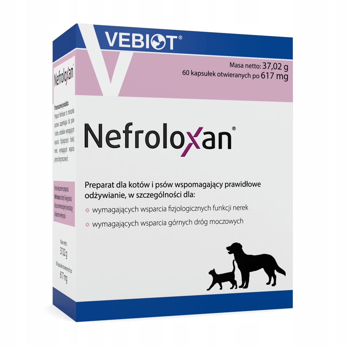 Vebiot Nefroloxan 60 kapsułek otwieranych