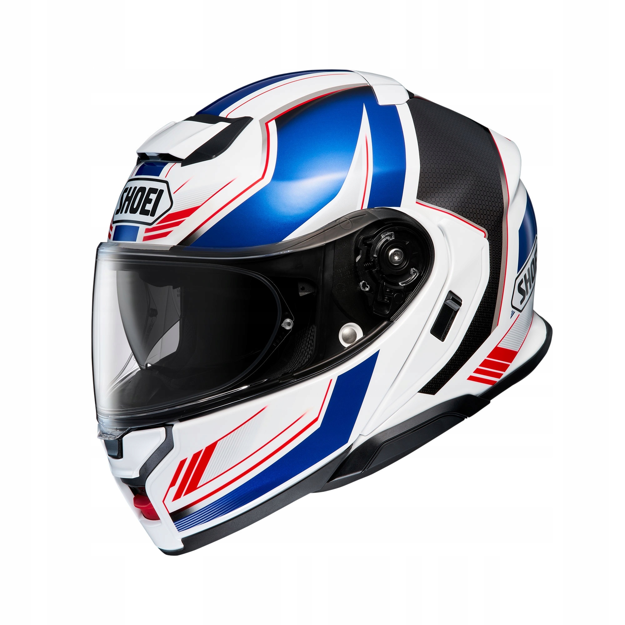 Helma Shoei Neotec III Grasp TC-10 Blue/White Na Darček