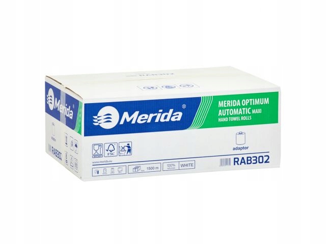 Levně Merida Optimum Papírové Ručníky V Rolích RAB302