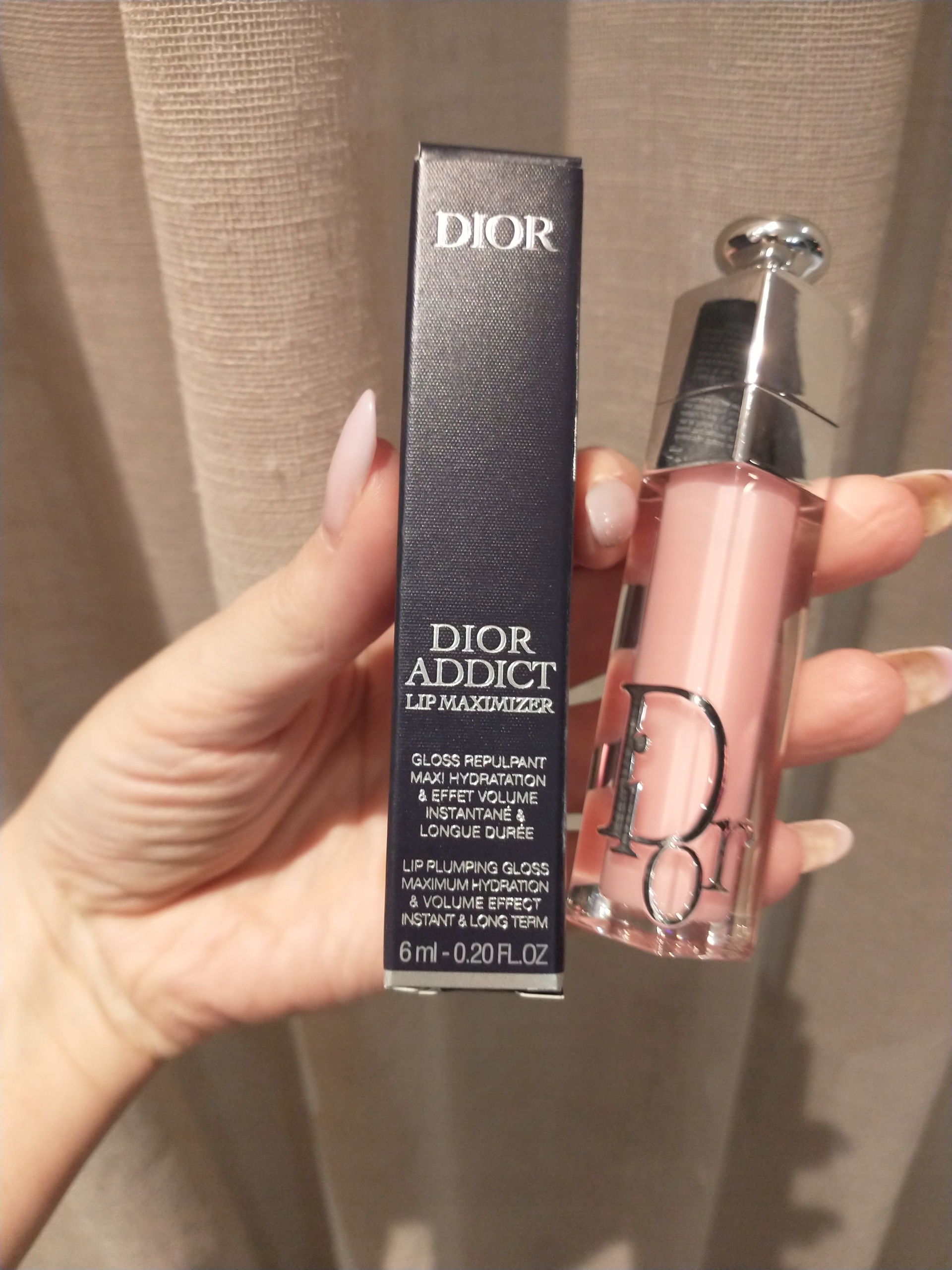 Nowy błyszczyk Dior addict lip maximizer 3,2 pink 001