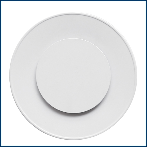 Anemostat metalowy okrągły ASV100 biały Darco Kod producenta ASV100-MLB