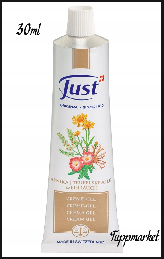 

Just Krem z arniką 30ml Przeciwbólowy