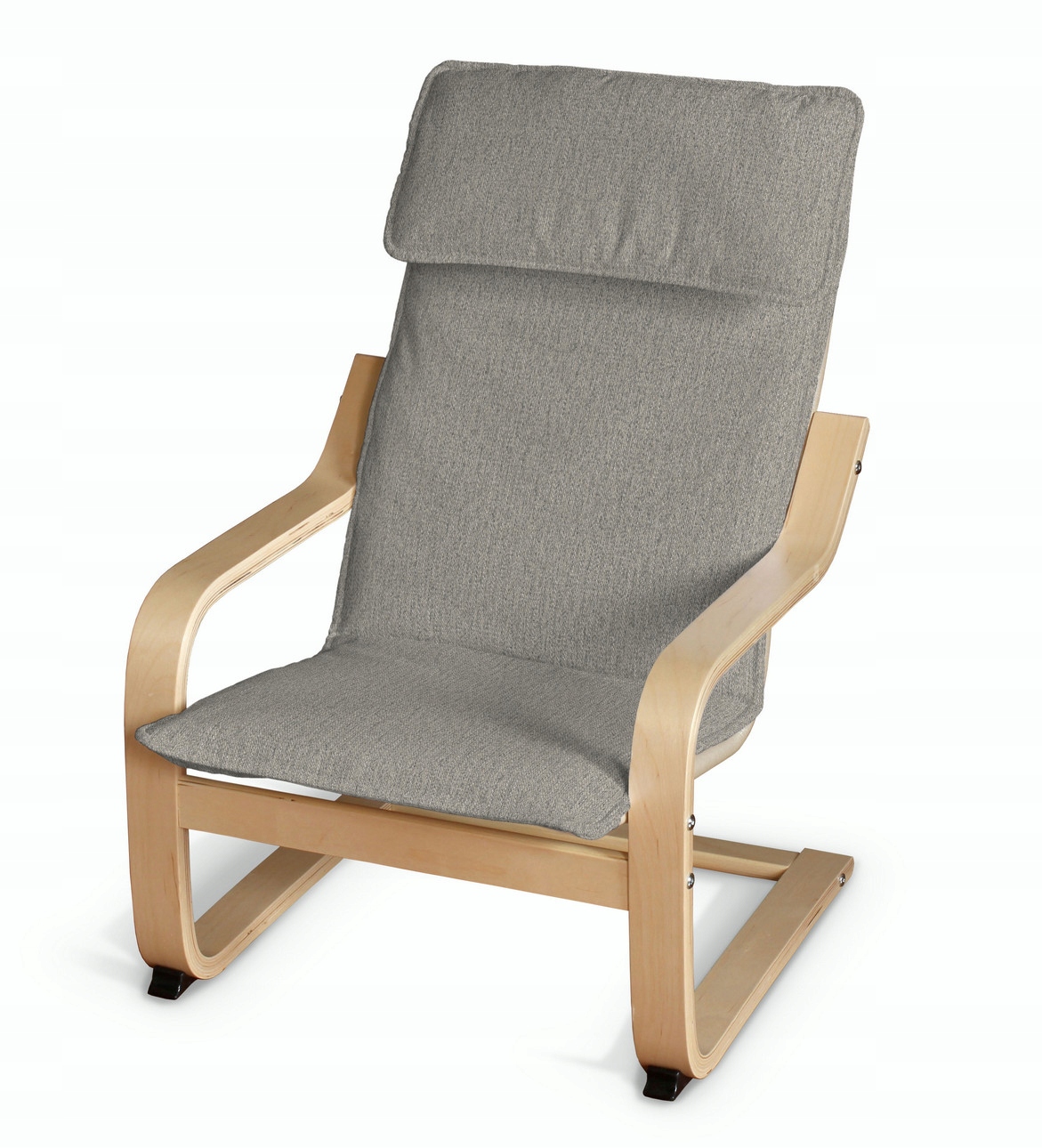 Dekoria Vankúš na detskú autosedačku Poäng Ikea sivý