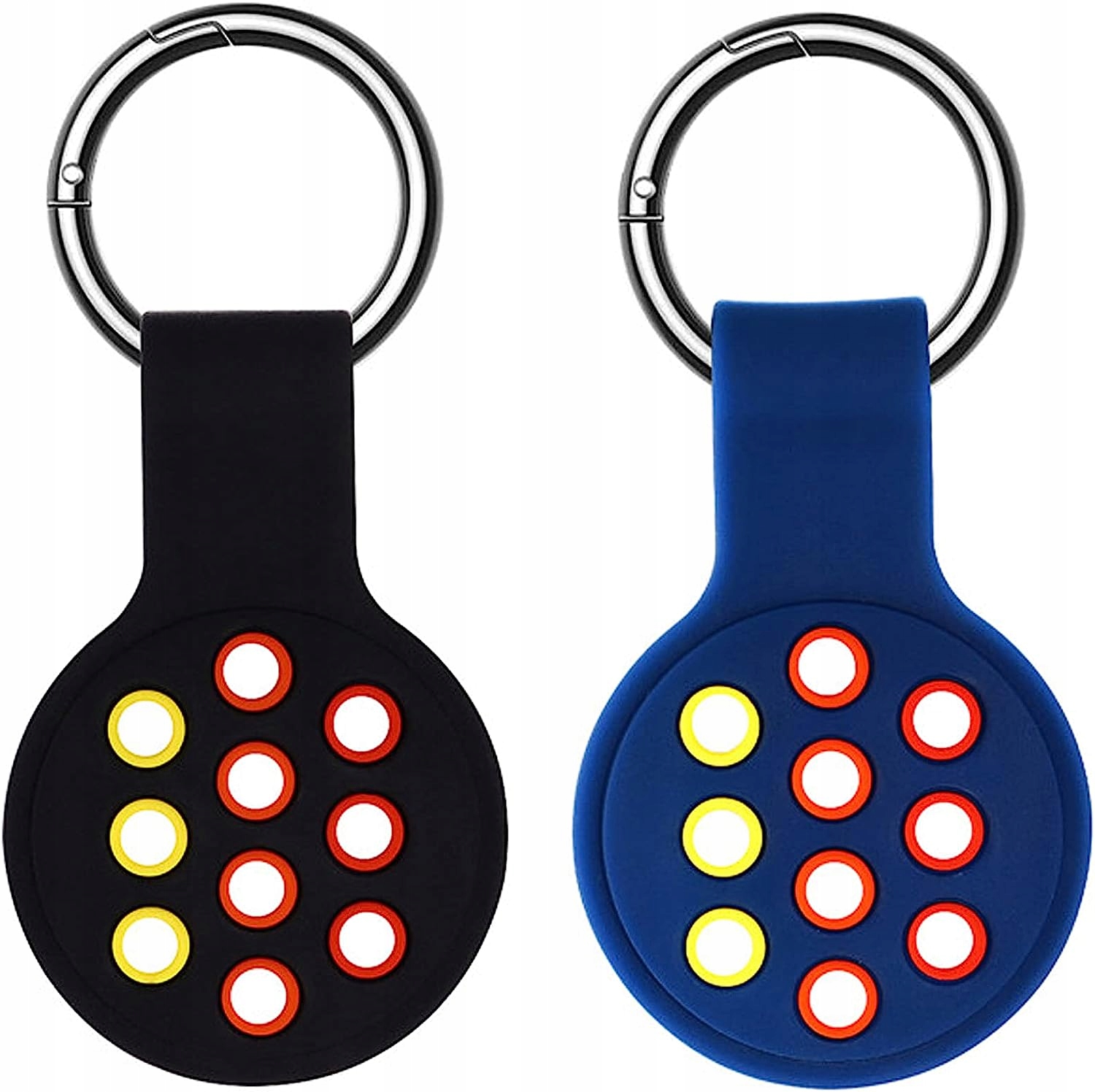 Zawieszki Ochronne AirTags Miękka Guma Cz-n X2