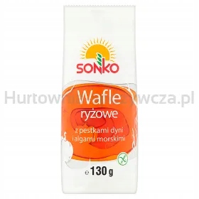 Sonko Rýžové oplatky S Dýňovými Semínky a algami 130 g.