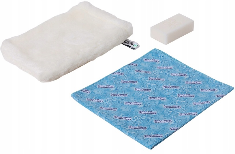 Levně Raypath 686 Mini sada: Bílá rukavice, čistič Sunbeam, mýdlo