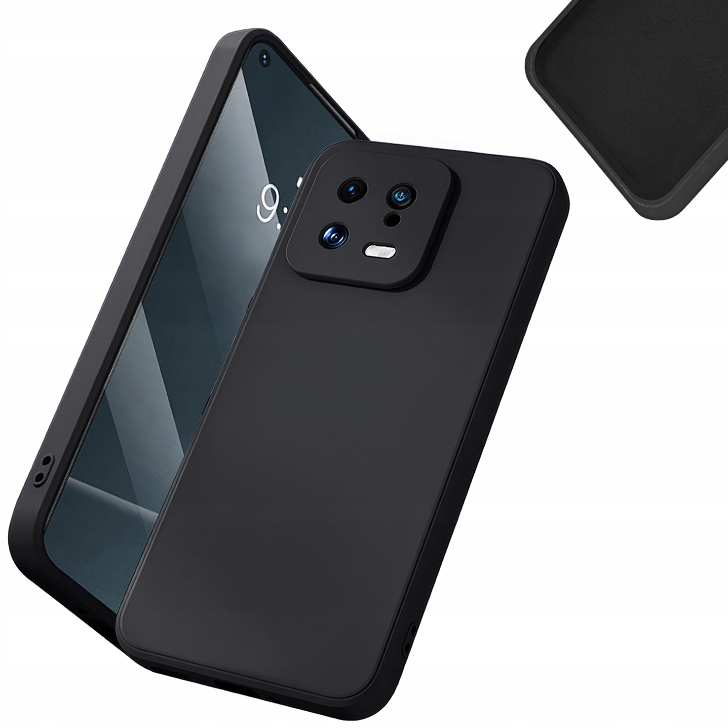 

Etui Czarne Liquid Case Ochrona do Xiaomi 13 5G