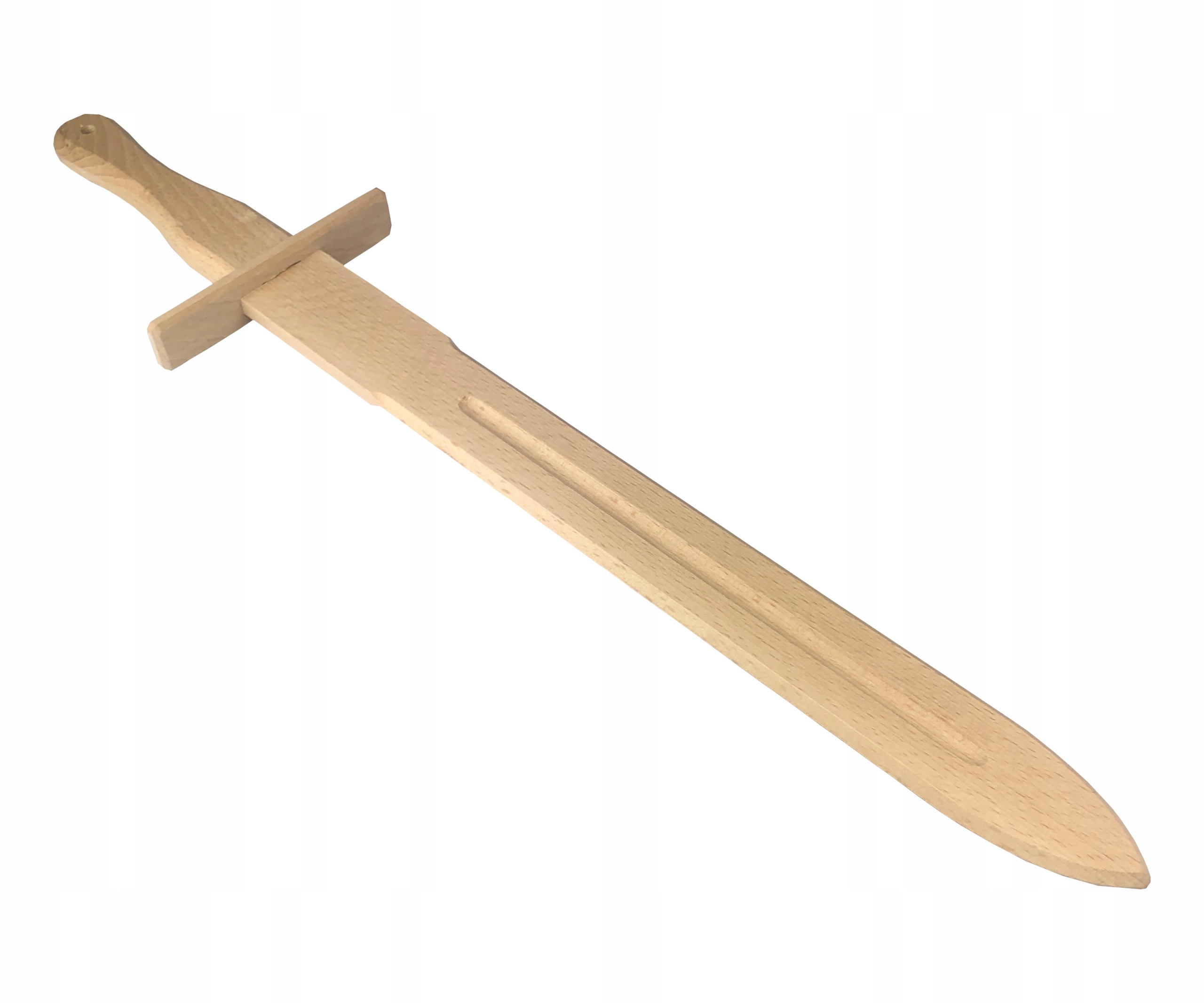 DREWNIANY MIECZ RYCERSKI NATURALNY ŚWIETNA ZABAWKA Rodzaj inny