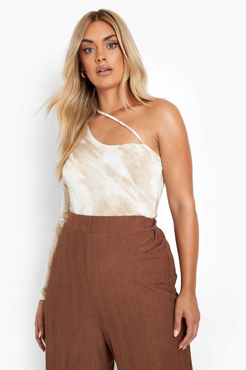 BOOHOO BODY DOPASOWANE SATYNOWE PRINT Płeć kobieta