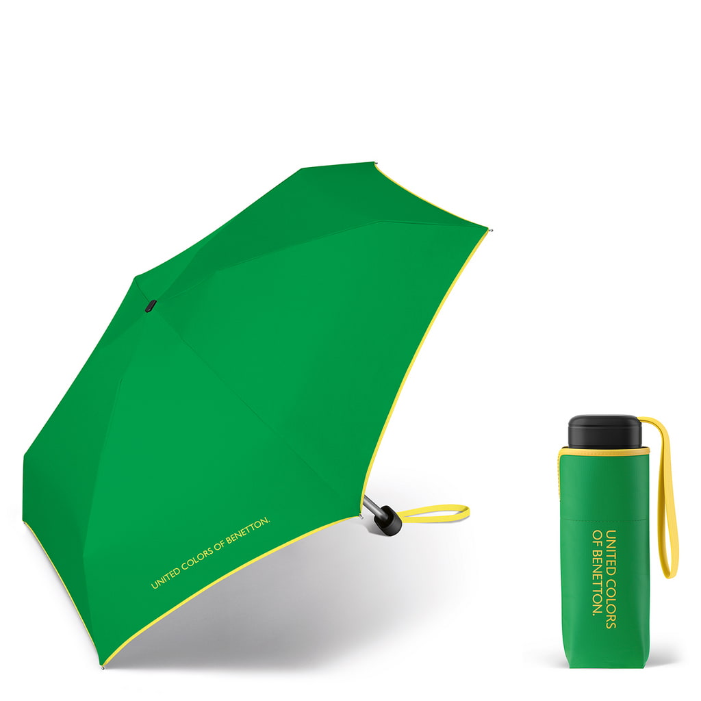 Benetton Ultra Mini Flat Mała lekka parasolka Marka Benetton