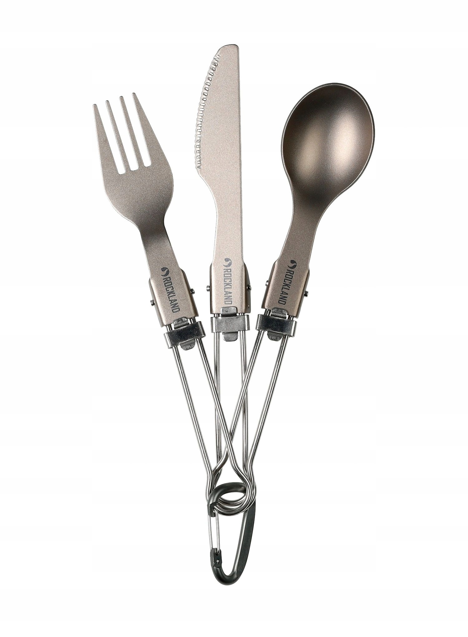 Sztućce turystyczne Rockland Titanium Tools