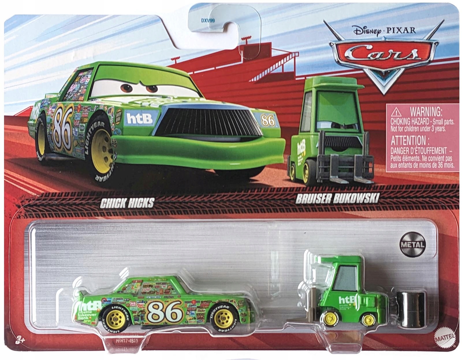 

Mattel Cars Auta Marucha Chick Hicks Bruiser Bukow