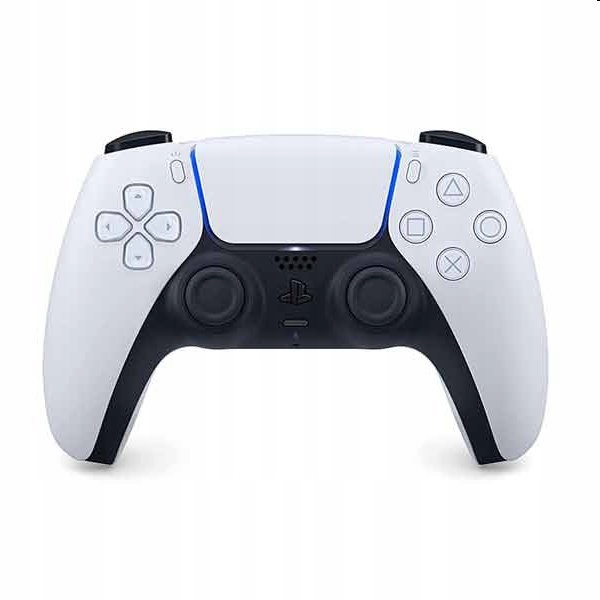 PlayStation DualSense Wireless Controller, black & white [CFI-ZCT1W]…