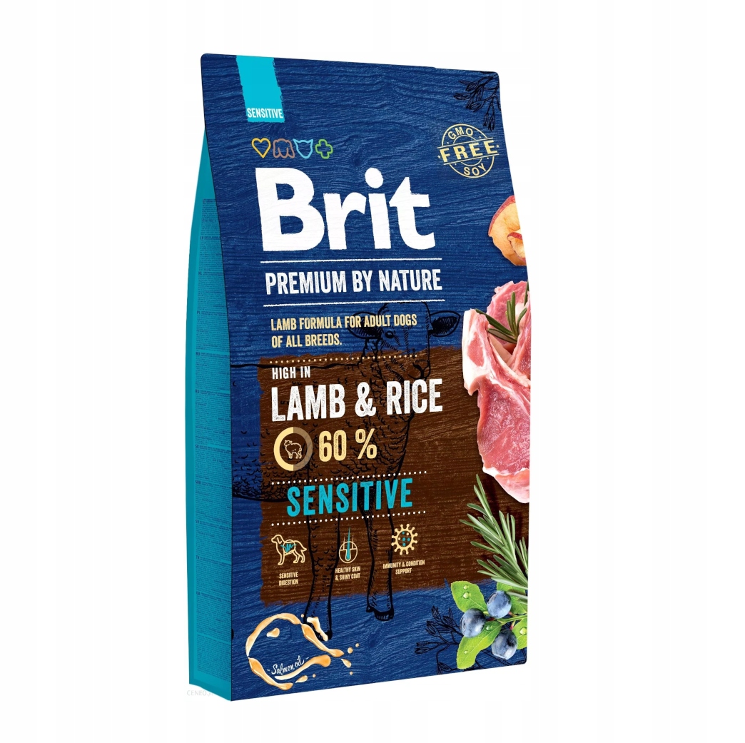 Levně Brit Premium Lamb with Rice Dog Krmivo 8 kg