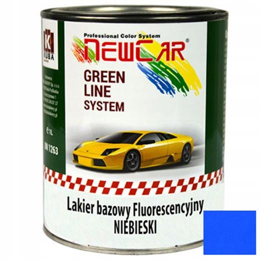Lakier bazowy Fluorescencyjny Niebieski