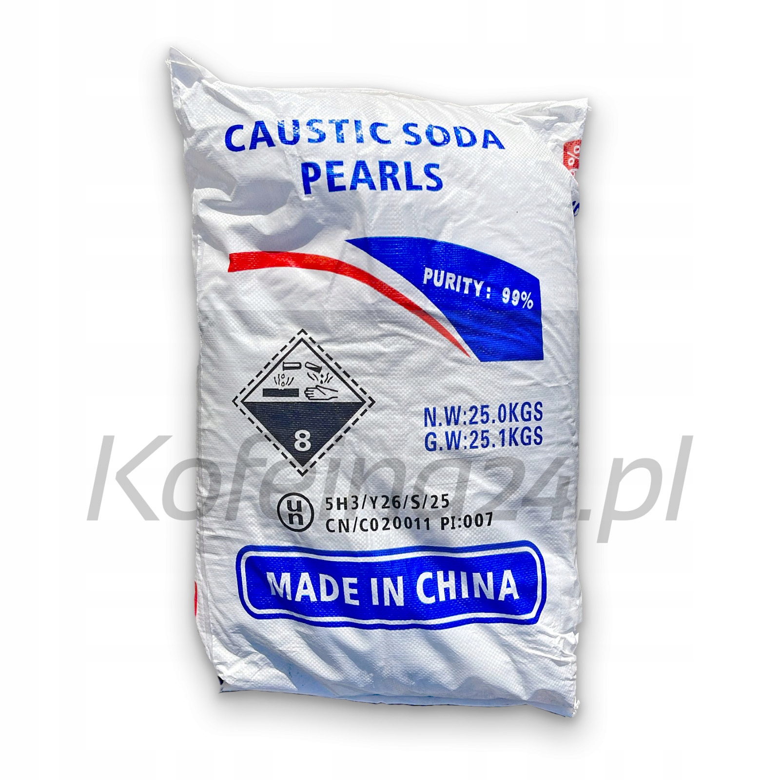 Wodorotlenek Sodu 25 Kg Granulki Soda Kaustyczna Do Udrażniania Rur Kret