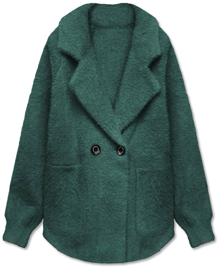 Přehozová Bunda Alpaka CJ65 C. Zelená Univerzální