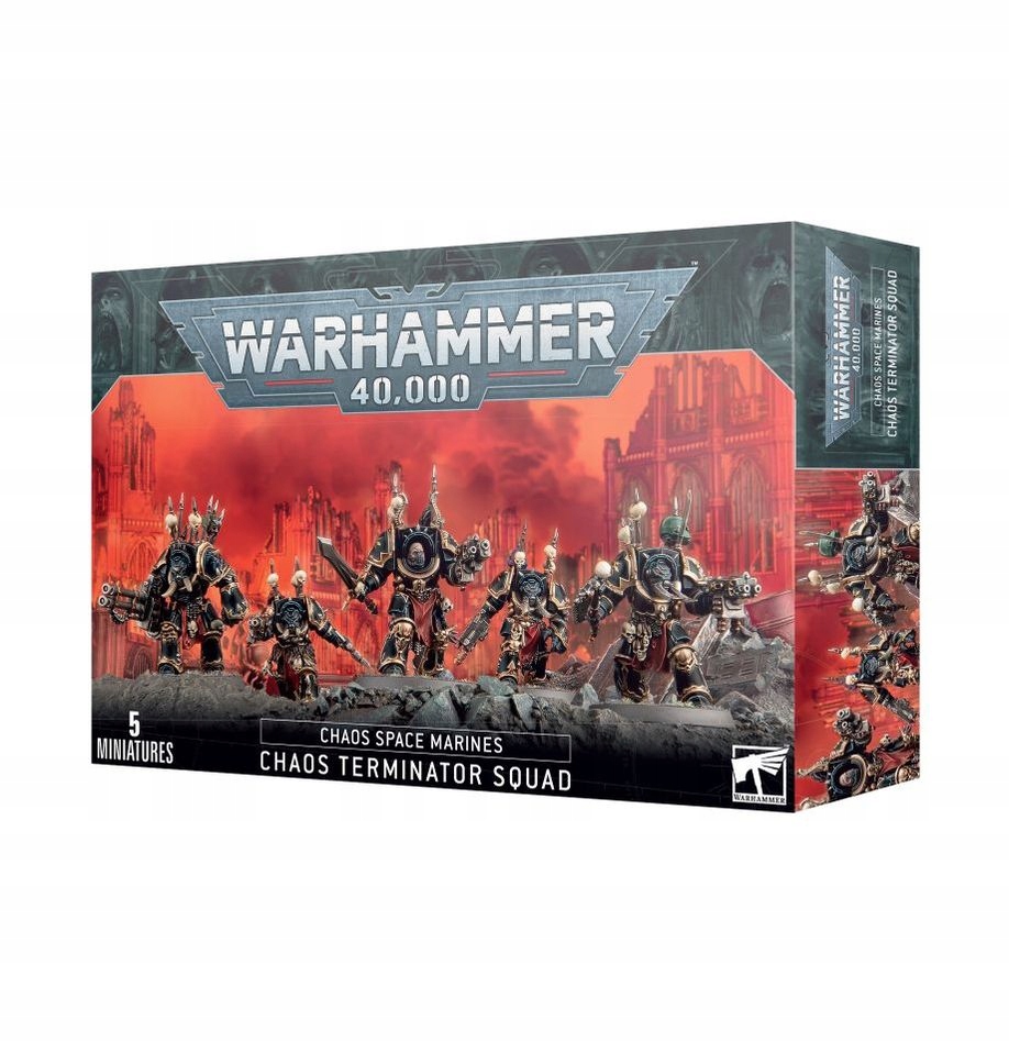 Warhammer 40000 Chaos Space Marines Terminator Squad