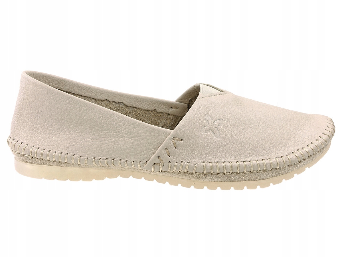 

Maciejka balerinki espadryle 1930-04 beż, skóra 38