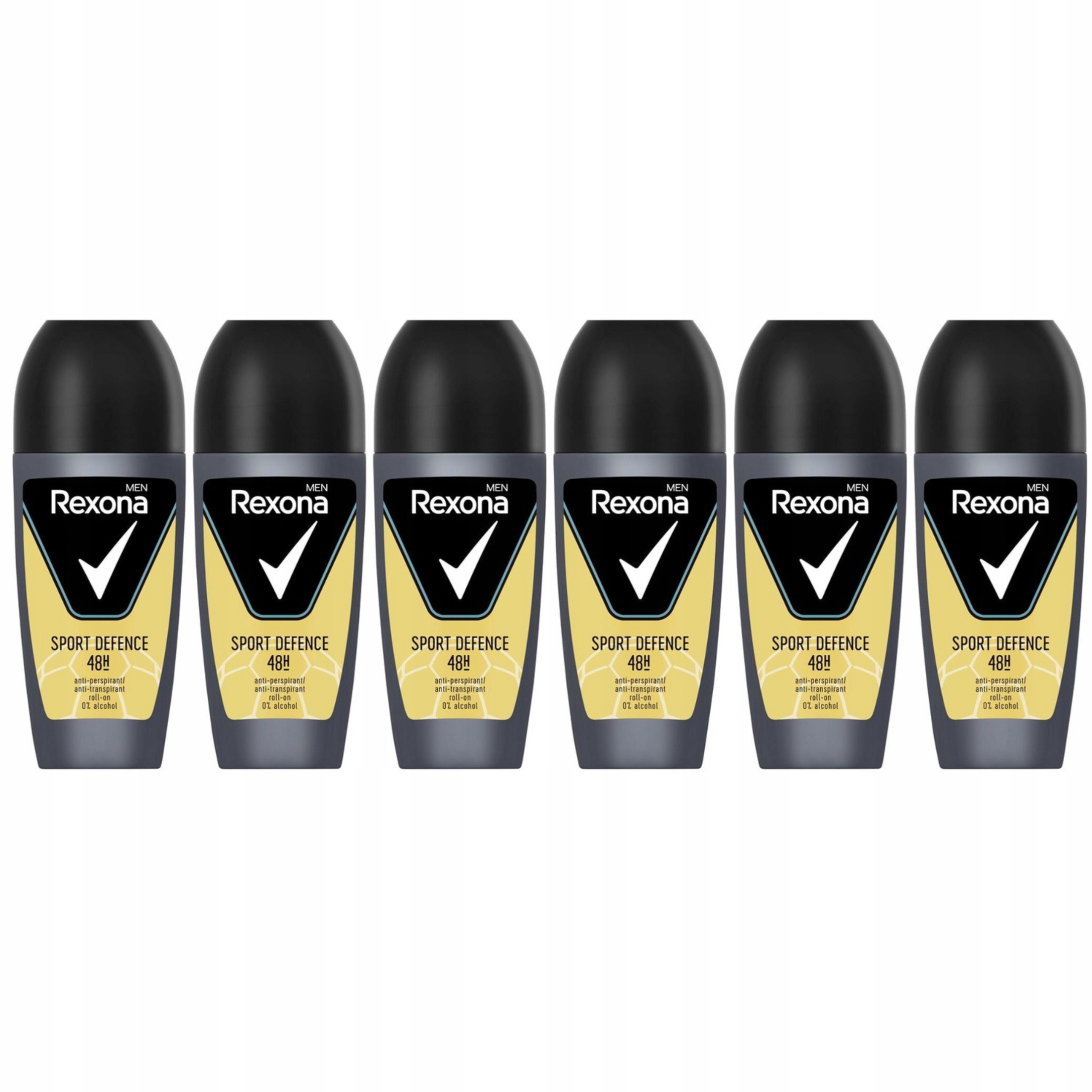 Rexona Men Sada Antiperspirantů V Kuličce Roll-on Sport Defence 6 x 50 ml