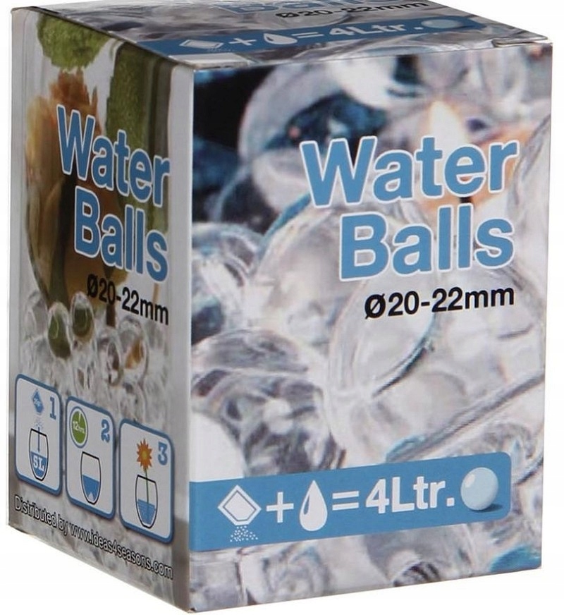 

Kulki żelowe hydrożel perły wodne 35g 20-22mm