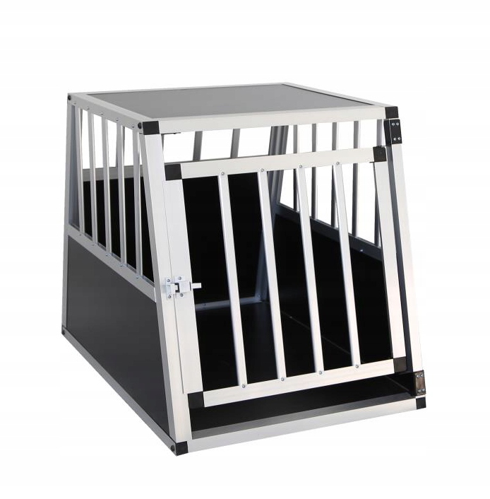 Levně Klec pro psa s jedněmi dvířky VidaXL 54x69x50 cm