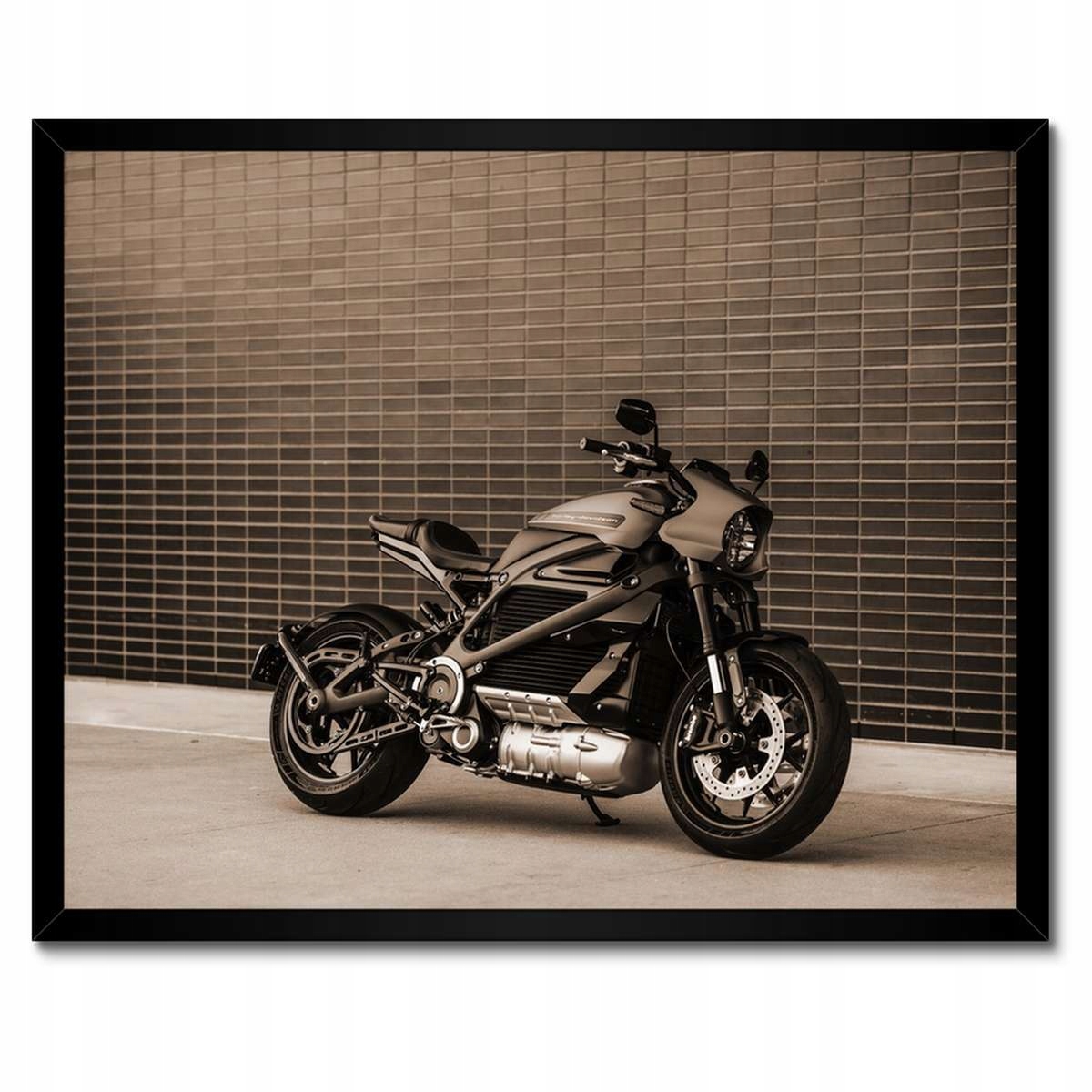 Plakáty v rámu 50x40 Harley Davidson Motocykl