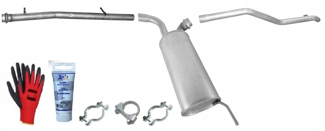 Citroen Jumpy II 2.0 HDi 16V 88-100 kW (od roku 2007) Lwb Tlumiki sada+bonus