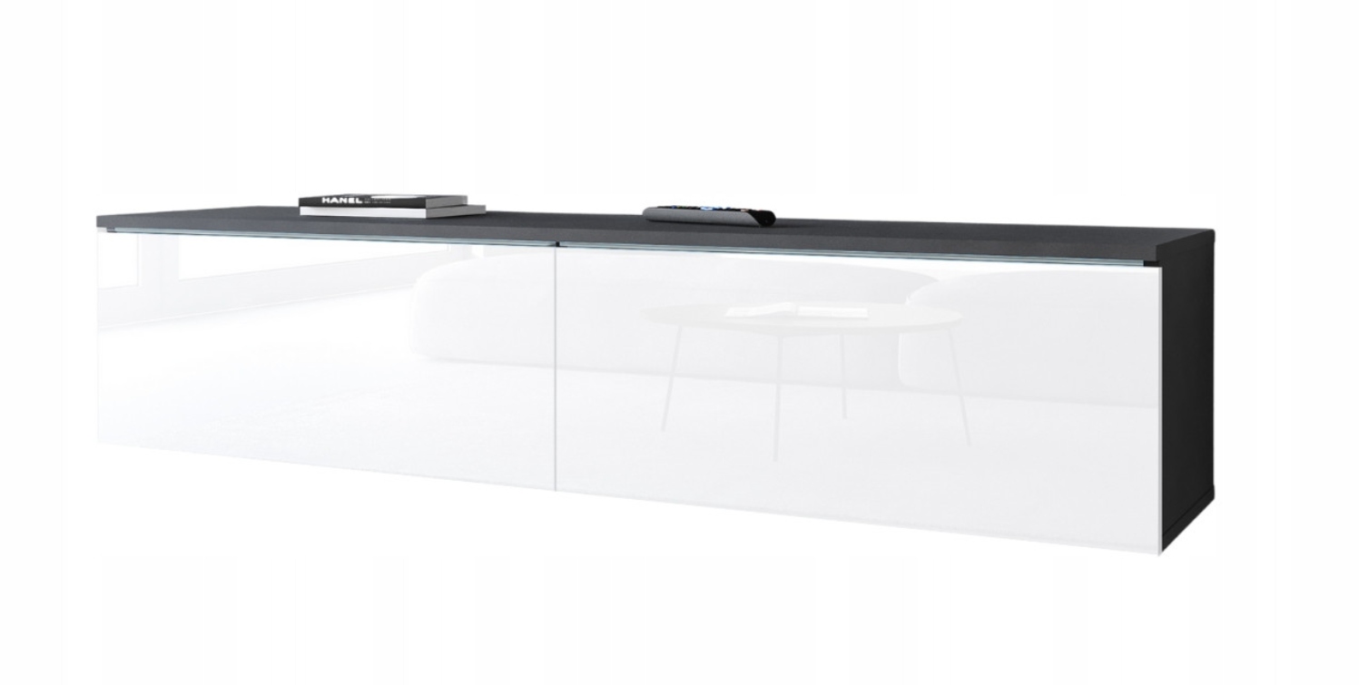 Lowboard Apollo II, Rtv skříňka 140 Cm, police pod Tv