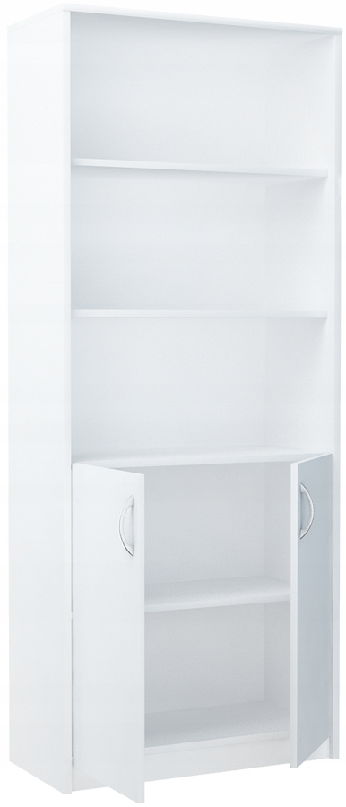 REGAŁ BIUROWY na segregatory, książki BIAŁY R007 Kod producenta R007BIAŁY