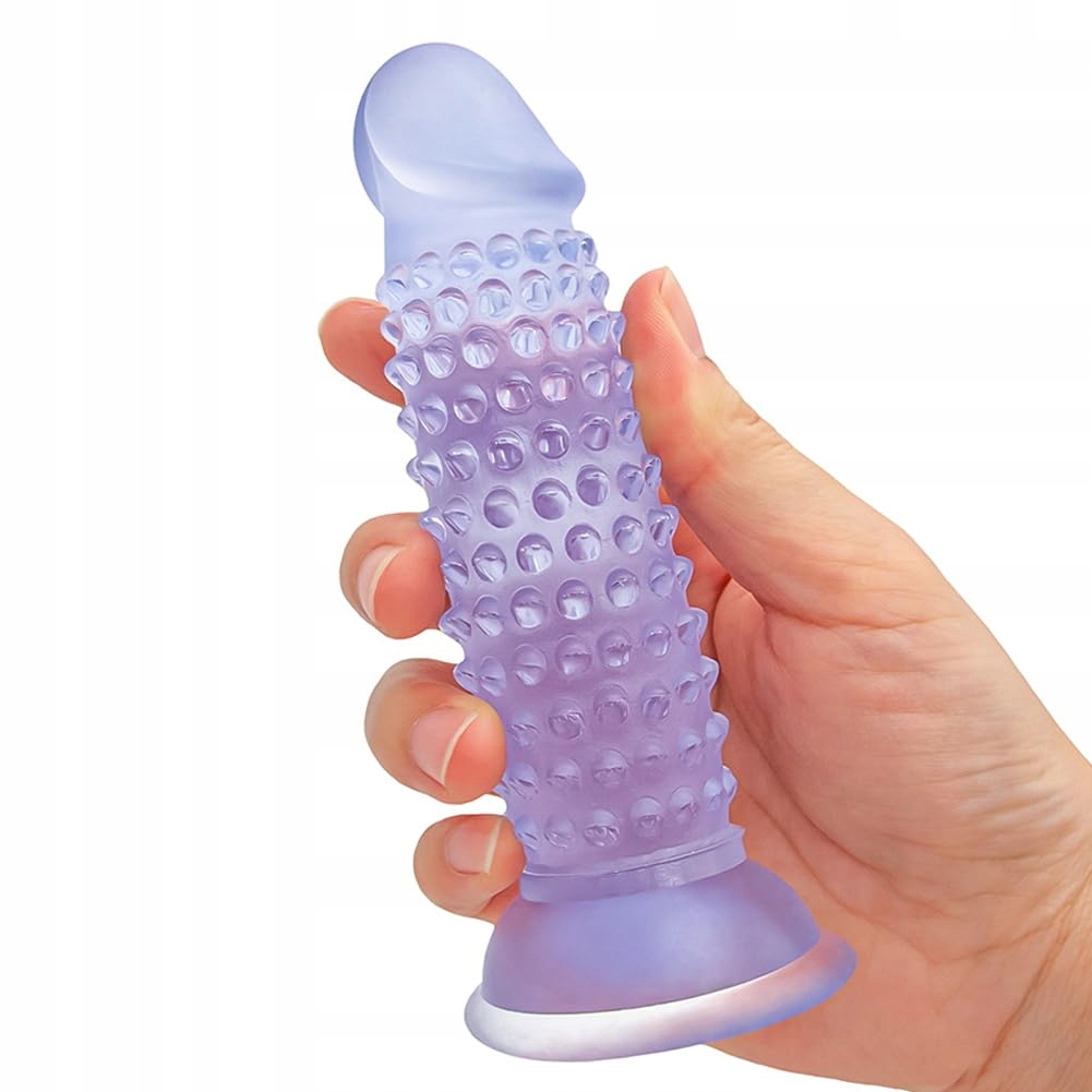 PVC Realistyczny Dildo 13cm Z Przyssawką Elastyczny Masażer Prostaty — miniatura 5