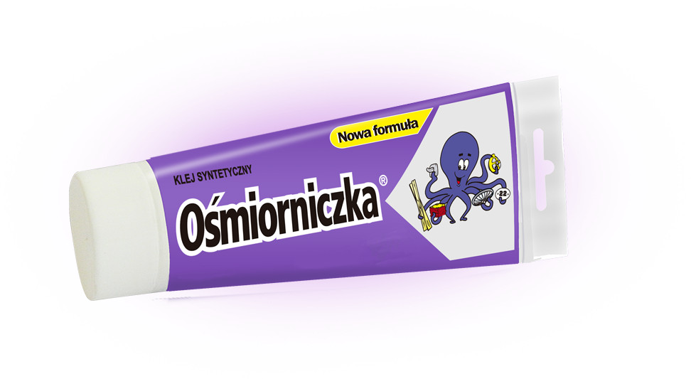 

Klej Ośmiorniczka Uniwersalny Syntetyczny 120G
