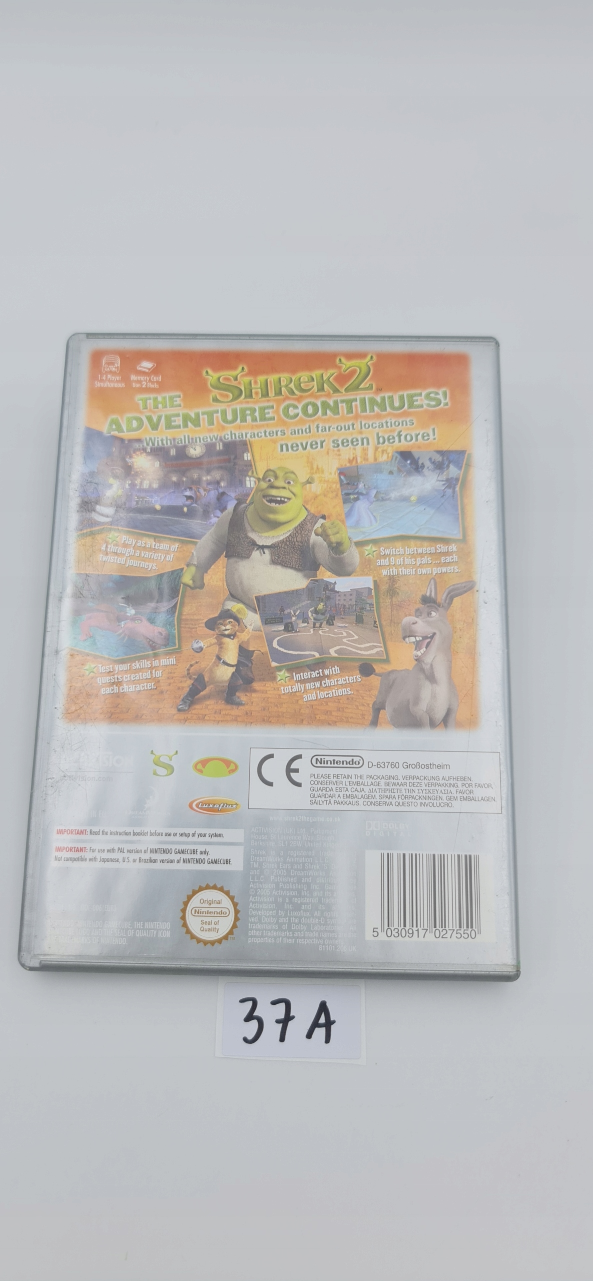 NINTENDO GAMECUBE SHREK 2 Tematyka gry akcji